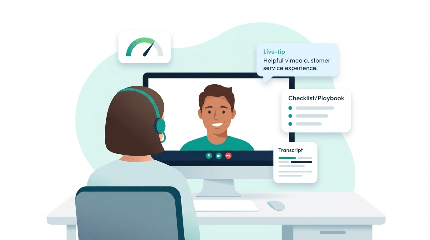 Video service meeting